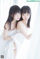 Coser @ 桜 桃 喵 Vol.045: 白色 长裙 (58 photos)